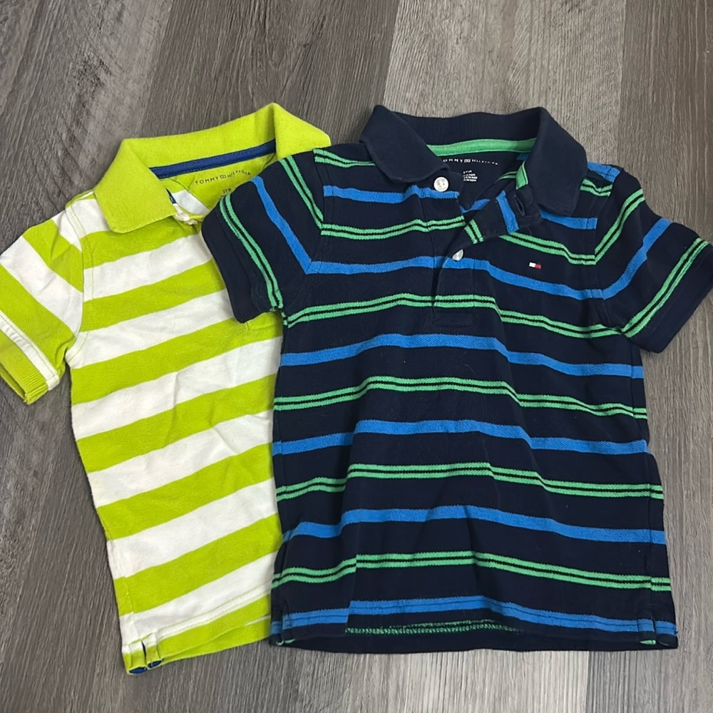 Toddler Boy Tommy Hilfiger Polo Short Bundle